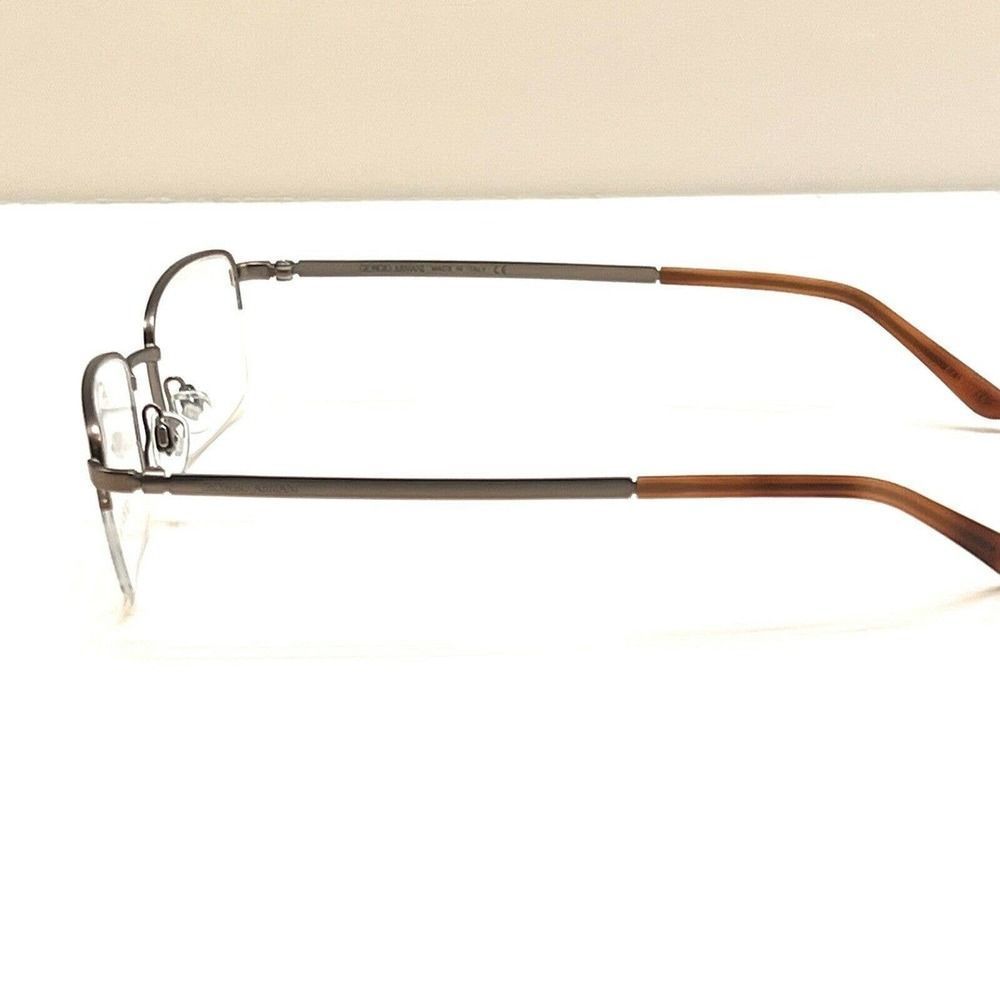 NEW Giorgio Armani AR5065 3006 Bronze Eyeglass Frames 52][19~145 Half Rim Square - Picture 3 of 10
